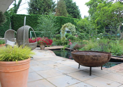 GARDEN CABIN PROJECT fire pit