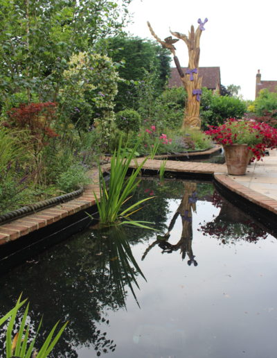 GARDEN CABIN PROJECT pond